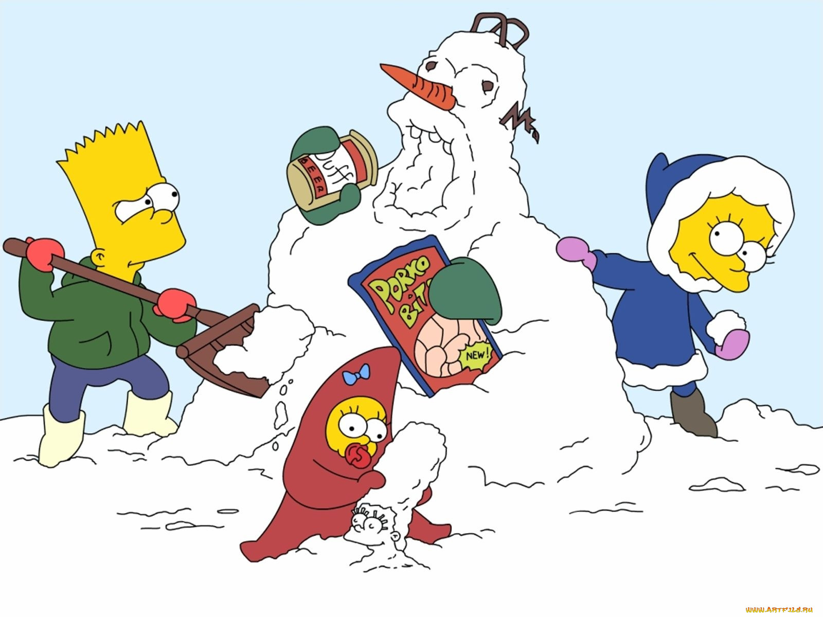 , the, simpsons